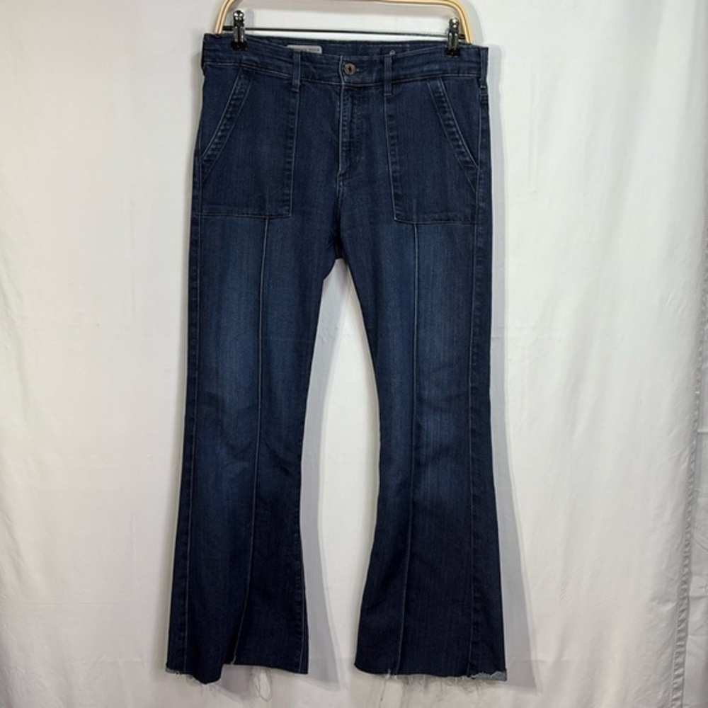 🌮 AG the pintuck Goldie dark denim jeans